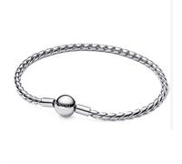 PANDORA Bracciale da donna in argento 594028C00, 17 cm, Argento sterling, Nessuna pietra preziosa