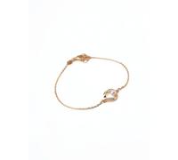 Pandora - Bracciale Cerchio Pavé e Perla di Coltura dalla Forma Organica - - Accessories - Donna - Giallo - ONE SIZE