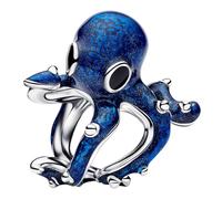 Pandora Bracciale Charm Ciondolo 794706C01 Argento 925 Otopus Blu