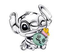 Pandora Bracciale Charm Ciondolo 925 Sterlina Disney Stitch 794554C01