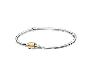 PANDORA Bracciale con ciondolo serpente Le signore argento sterling Non è un gioiello Altra forma - 599347C00, 16 cm