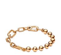 Pandora Bracciale con maglie a catena e sfere metalliche