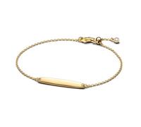PANDORA Bracciale da donna color oro 564010C01, 18 cm, Argento sterling, Zirconia cubica