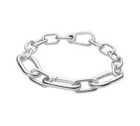 Pandora Bracciale in argento Sterling, collezione ME, lunghezza 20 cm, 593854C00-4, 593854C00-4, Argento sterling, Nessuna pietra preziosa