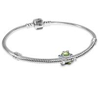 PANDORA Bracciale da donna in argento con rana rampicante, set regalo 68290 19 cm