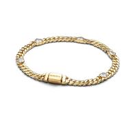 PANDORA Bracciale da donna in oro con zirconi cubici 564226C01, 16 cm, Argento sterling, Zirconia cubica