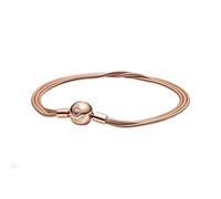 PANDORA Bracciale da Donna Multi Serpente 589338C00, Metallo Non pregiato, Senza Gemme