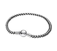 Pandora Bracciale Donna Argento 925 Catena Veneziana Nero 593816C02