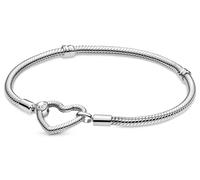 Pandora Bracciale Donna In Argento 925 Con Chiusura A Cuore 599539C00