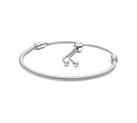 PANDORA Bracciale in maglia snake in argento Sterling con zirconi cubici trasparenti