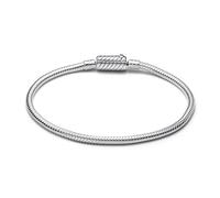 PANDORA Bracciale Moments in maglia snake in argento Sterling con chiusura magnetica, 20