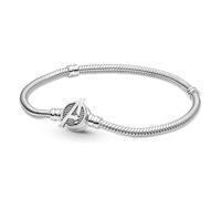 Pandora Bracciale Pandora Moments Catena a serpente Marvel Avengers Logo Chiusura 590784C00
