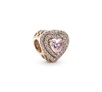 Pandora Charm 789218C01 Cuore a livello scintillante