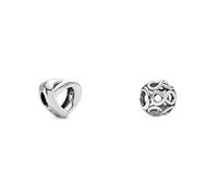 Pandora Charm 798081 argento donna & Charm 791872 Infinity Sparkle