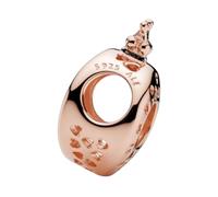 Pandora - Charm Corona Rosa - - Accessories - Donna - Marrone - ONE SIZE