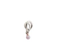 Pandora - Charm Cuore Intrecciato Bicolore - - Accessories - Donna - Bianco - ONE SIZE