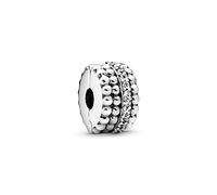 PANDORA Charm da donna in argento Sterling 925 797520CZ, misura unica, Argento, Zirconia cubica
