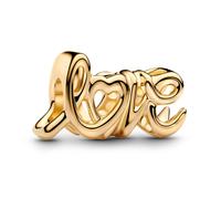 Pandora Charm Di Gioiello Amore Scritto A Mano Color Oro 763055C00