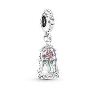 PANDORA - Charm Disney La Bella e La Bestia, in argento sterling