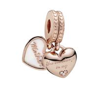 Pandora - Charm Divisibile Cuore Infinito - - Accessories - Donna - Rosa - ONE SIZE