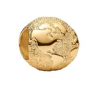 PANDORA Charm Gioiello Strutturato Globo Mini Color Oro 764529C00