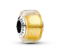 PANDORA Charm In Argento Con Vetro Di Murano Oro Mini 793353C00