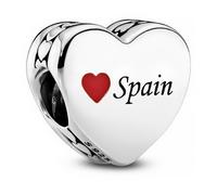 Pandora Charm in argento sterling Cuore Spagna 792015_E033 1 UD.