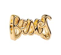 PANDORA Charm In Oro Con Scritta Besos 764422C00