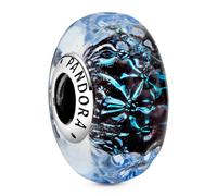 Pandora Charm in vetro di Murano blu scuro 798938C00 1 UD.
