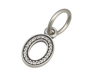 Pandora - Charm Lettera O Pendente - - Accessories - Donna - Grigio - ONE SIZE