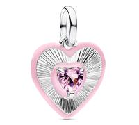 Pandora Charm Medaglione Cuore Rosa Radiante 794409C01