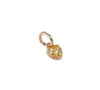 Pandora - Charm Mini Pendente Cuore - - Accessories - Donna - Giallo - ONE SIZE
