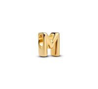 PANDORA Moments 763959C00 - Charm con lettera M dell'alfabeto