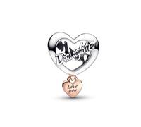 PANDORA Charm Moments 782327C00 Ti amo figlia