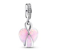 Pandora Charm-Orecchino Mamma Cuore Opalescente 793202C01