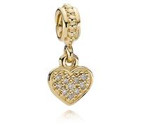 Pandora - Charm Pendente Cuore - - Accessories - Donna - Giallo - ONE SIZE