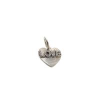 Pandora - Charm Pendente Cuore d'Amore Incidibile - - Accessories - Donna - Bianco - ONE SIZE