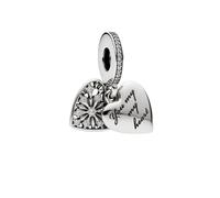 Pandora - Charm Pendente Cuore d'Inverno - - Accessories - Donna - Grigio - ONE SIZE