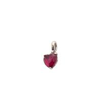 Pandora - Charm Pendente Cuore Spezzato Mini - - Accessories - Donna - Rosso - ONE SIZE