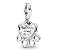 Pandora Charm in argento Cuore e zampa 799360C00