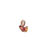 Pandora - Charm Pendente Farfalla in Vetro di Murano - - Accessories - Donna - Rosa - ONE SIZE