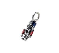 Pandora - Charm Pendente Schiaccianoci Mobile - - Accessories - Donna - Rosso - ONE SIZE