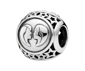 Pandora - Charm Segno Zodiacale Gemelli - - Accessories - Donna - Grigio - ONE SIZE