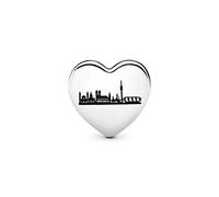 PANDORA Charm skyline e stati, in argento sterling