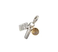 Pandora - Charm Triplo Pendente Amicizia - - Accessories - Donna - Multicolore - ONE SIZE
