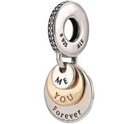 Pandora - Charm Tu & Io Per Sempre - - Accessories - Donna - Grigio - ONE SIZE