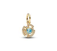 PANDORA Moments Marvel Iron Man Arc 764216C01 - Ciondolo in lega di metallo placcato oro 14 K e zirconi, compatibile con ME e Moments