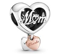 Pandora Ciondolo a cuore Grazie mamma 789372C00 1 UD.