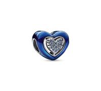 CHARM CUORE BLU GIREVOLE DONNA PANDORA