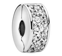 Pandora Ciondolo con clip in pavé trasparente 791817CZ 1 UD.